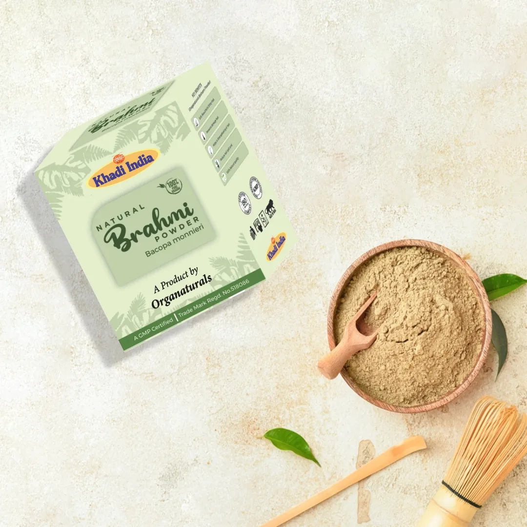 Khadi Brahmi Powder - www.naturalkhadi.com